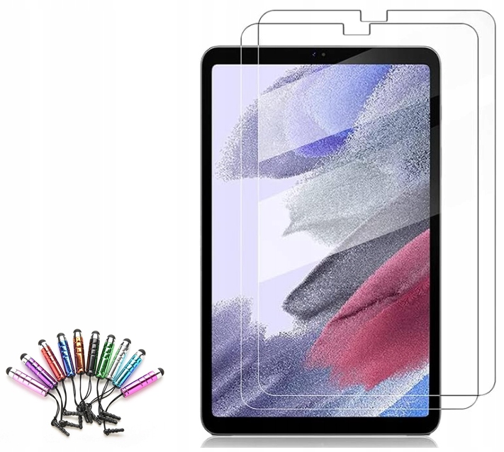 2 x SZKŁO HARTOWANE 9H PRO+ SAMSUNG GALAXY TAB A7 LITE 8.7 T220 T225 +RYSIK