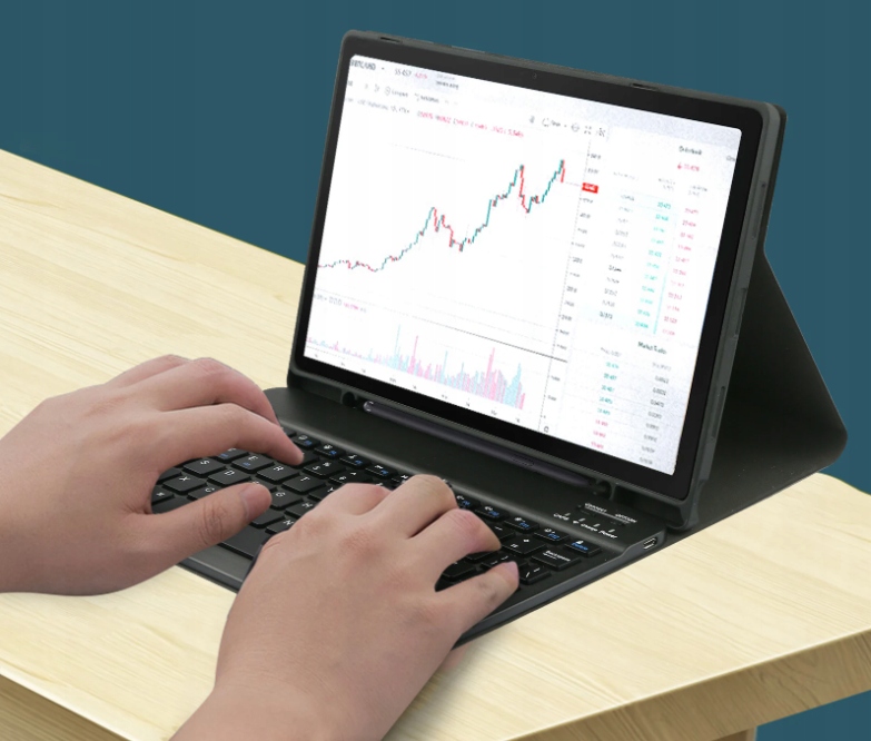 ETUI Z KLAWIATURA DO LENOVO TAB M10 PLUS 10.6 3 GEN TB128XU