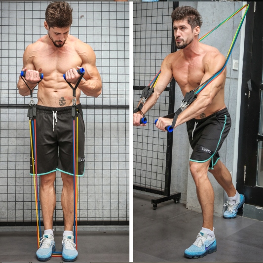 5 GUM OPOROWYCH DO ĆWICZEŃ SIŁOWYCH + CENTYMETR