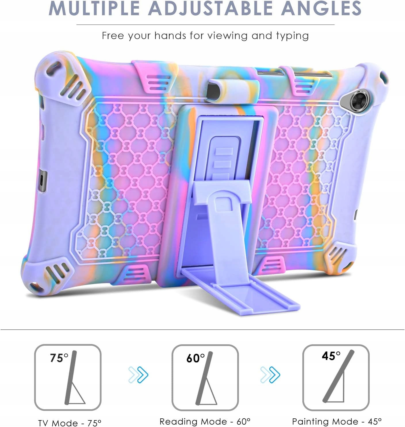 ETUI Z PASKIEM DO LENOVO TAB M9 9" TB310XU TB310FU 2023r. + SZKŁO + RYSIK