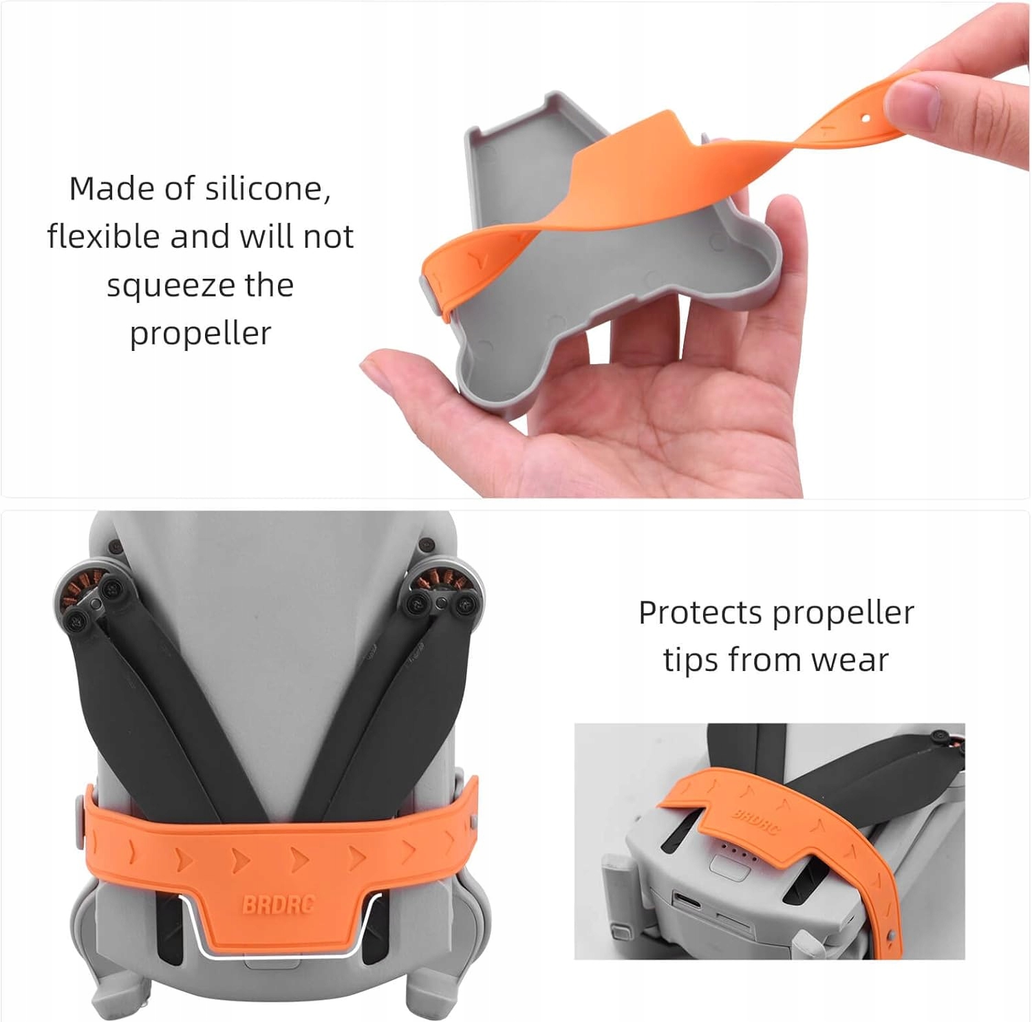 Blokada osłona śmigieł BRDRC do drona DJI Mini 3 / Dji mini 3 Pro - KOLORY