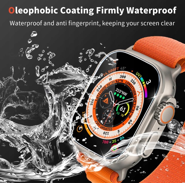 2x SZKŁO HARTOWANE 9H DO APPLE WATCH ULTRA 49MM