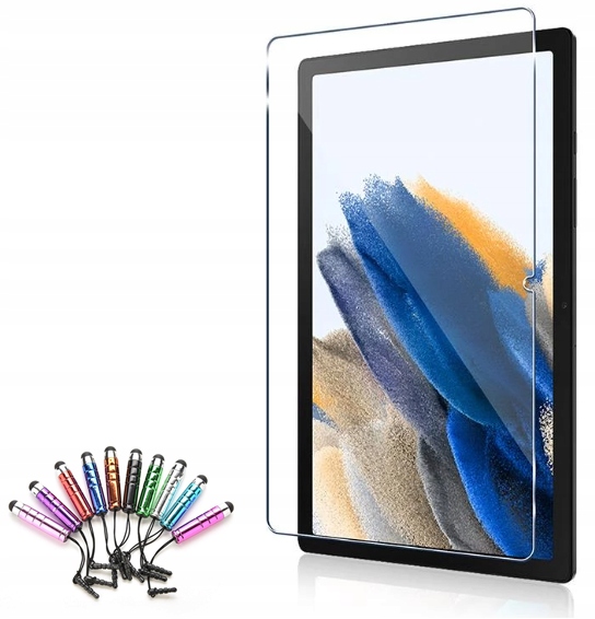 ETUI SKÓRZANE SAMSUNG GALAXY TAB A8 10.5 X200 X205 + SZKŁO HARTOWANE +RYSIK