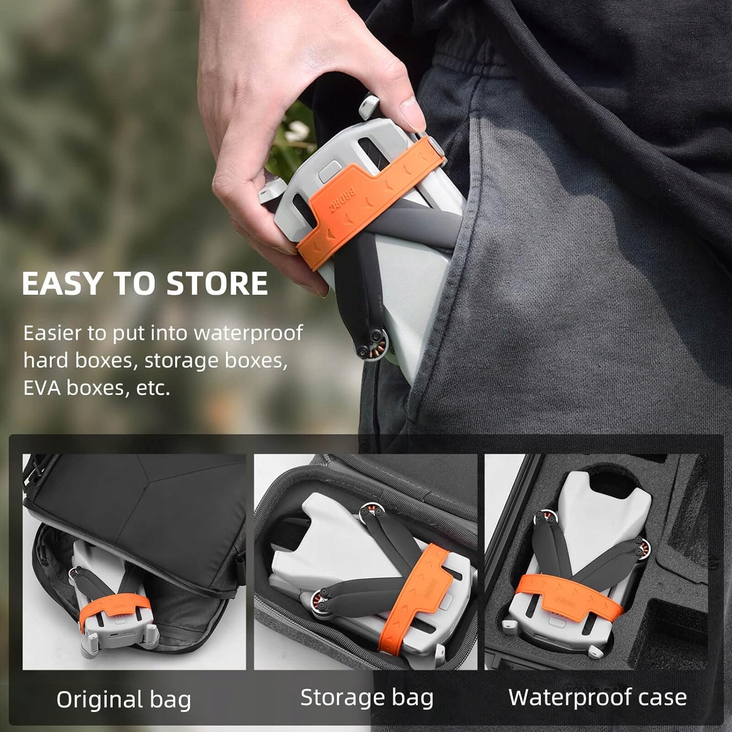 Blokada osłona śmigieł BRDRC do drona DJI Mini 3 / Dji mini 3 Pro - KOLORY