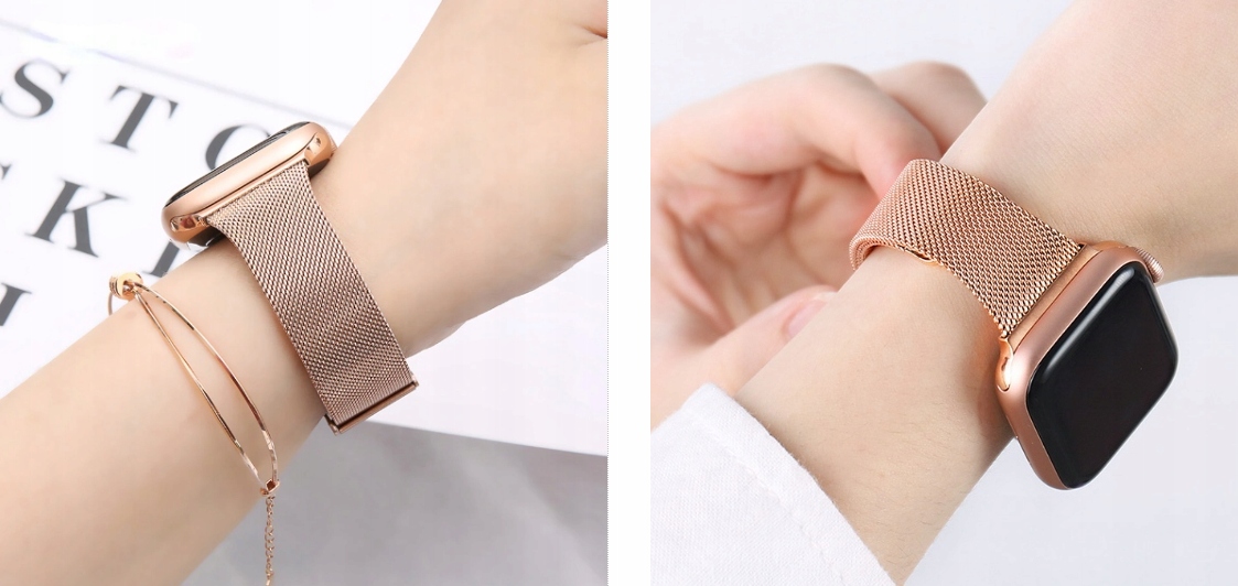 BRANSOLETKA PASEK DO APPLE WATCH SE 40MM + SZKŁO