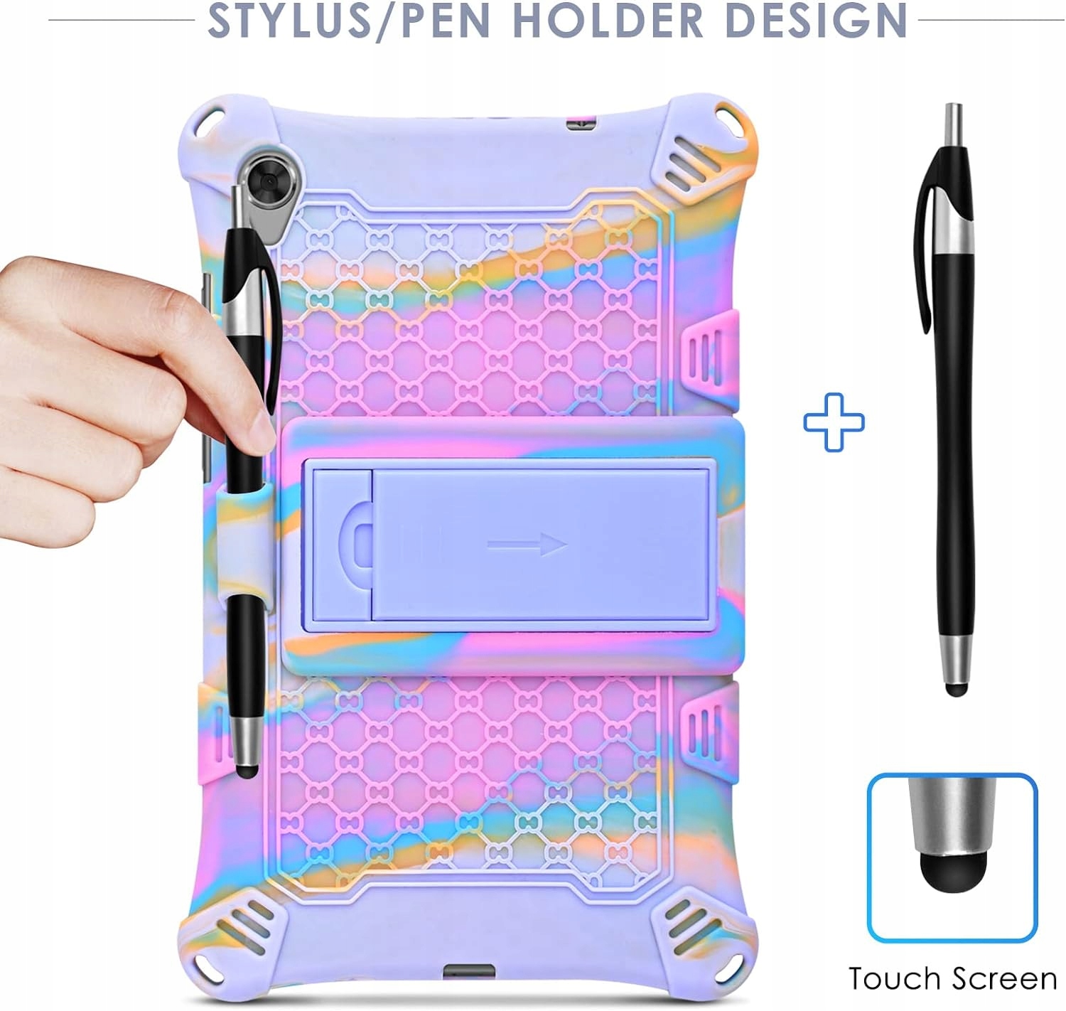 ETUI Z PASKIEM DO LENOVO TAB M9 9" TB310XU TB310FU 2023r. + SZKŁO + RYSIK