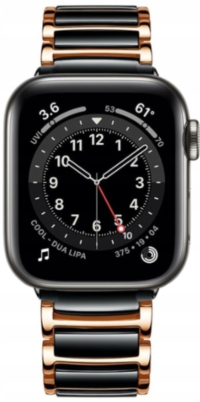 PASEK BRANSOLETA CERAMICZNA DO APPLE WATCH SERIES 10 42MM