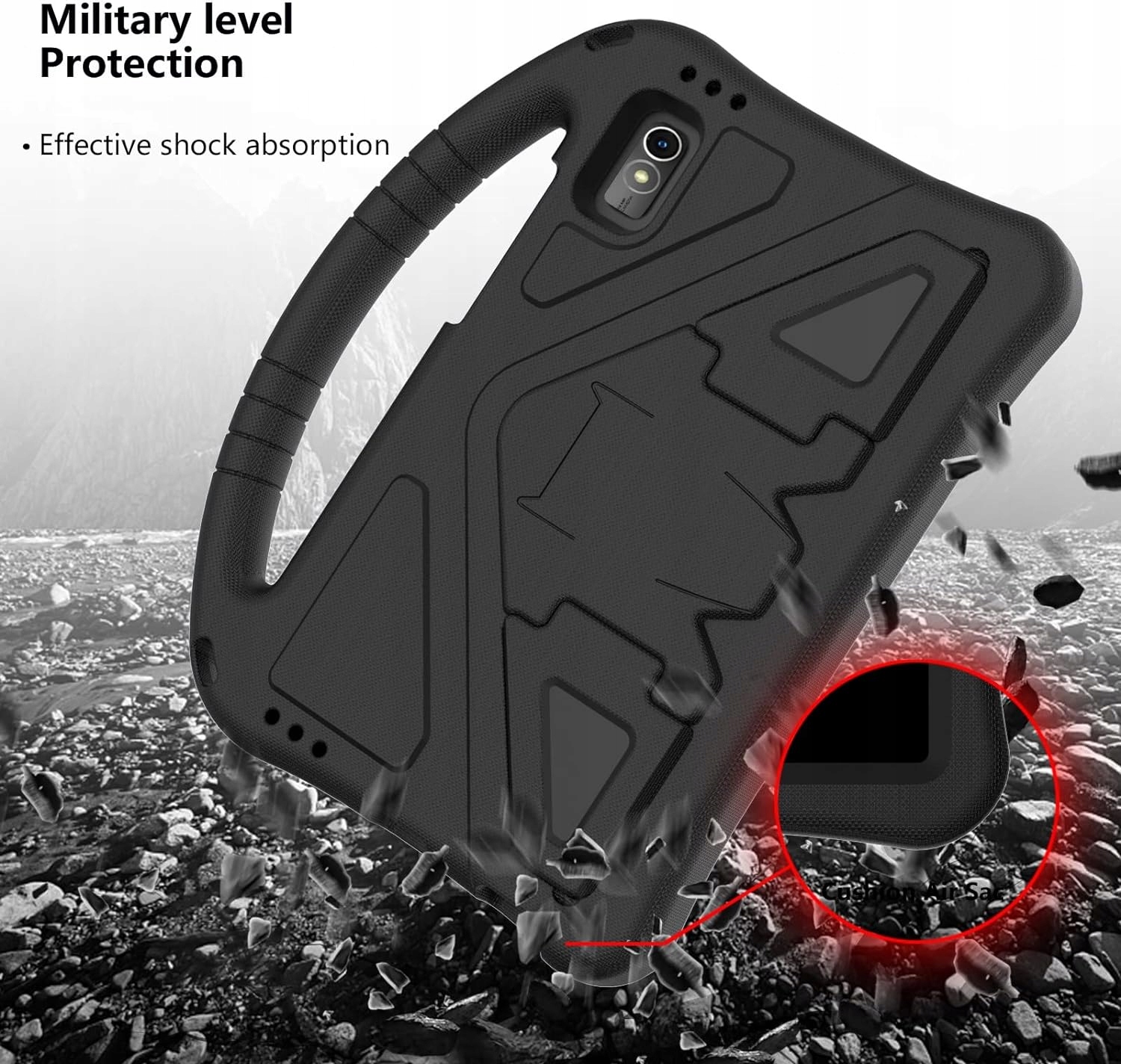 ETUI DLA DZIECKA DO LENOVO TAB M9 9" TB310XU TB310FU 2023r. + SZKŁO + RYSIK