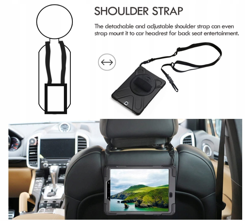 ETUI DO LENOVO TAB M8 8" TB-8505x 8505x + SZKŁO HARTOWANE + RYSIK