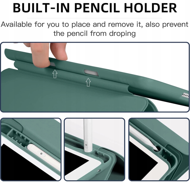 ETUI S-PENCIL DO APPLE iPad Pro 10.5 + RYSIK POJEMNOŚCIOWY
