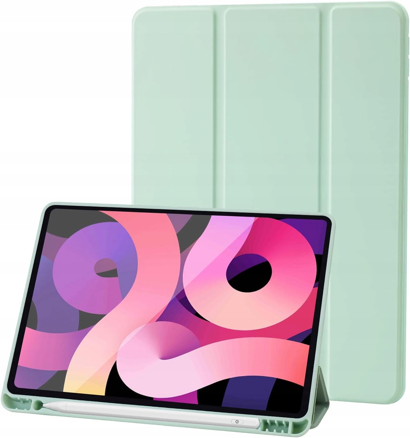 ETUI S-PENCIL DO APPLE iPad 10.2 9 GEN 2021 + RYSIK POJEMNOŚCIOWY