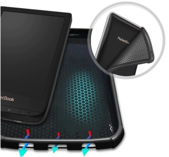 ETUI PocketBook TOUCH LUX 5/4 PB 628/627 + RYSIK