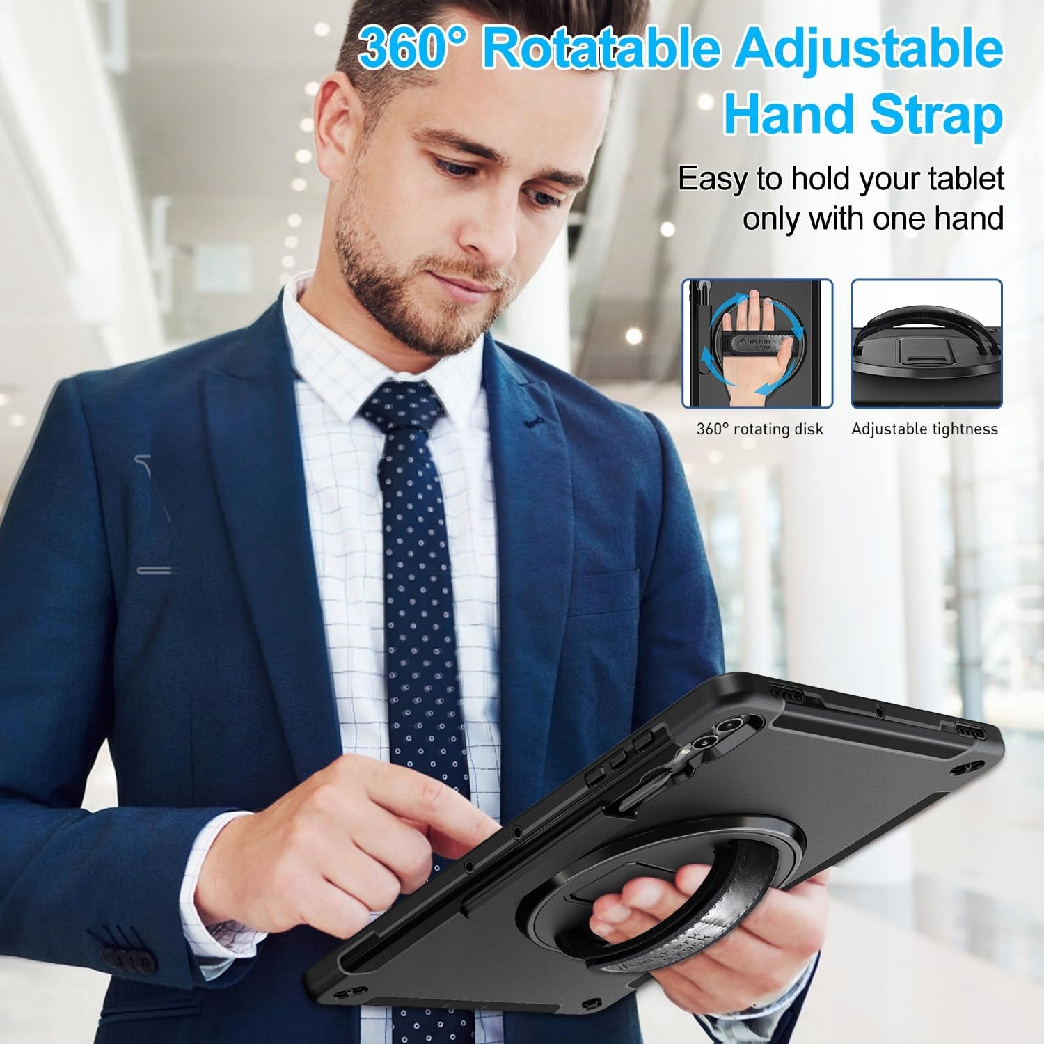 ETUI ARMOR CASE DO SAMSUNG GALAXY TAB S9 11 SM-X710 X716 + SZKŁO + RYSIK