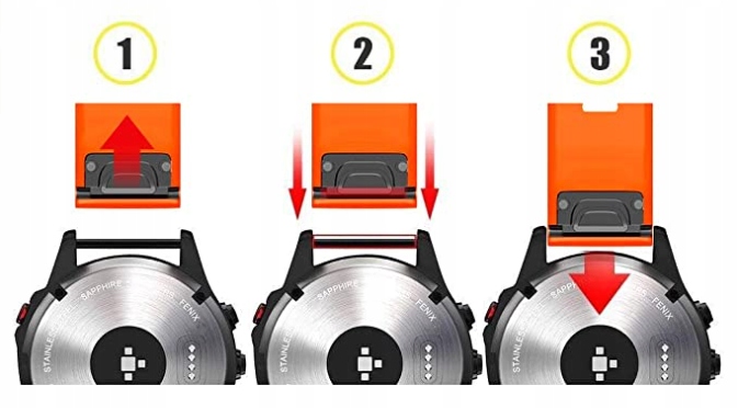 PASEK QUICKFIT GARMIN FENIX 5X / 6X / 7X PRO +TORX