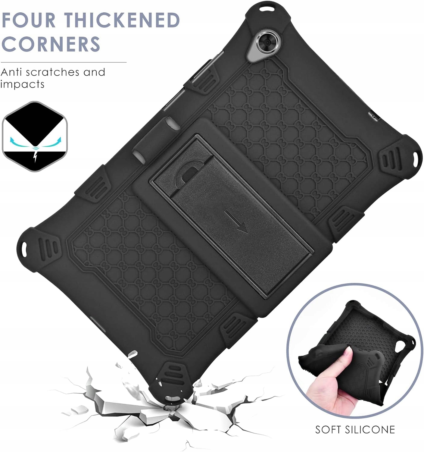 ETUI Z PASKIEM LENOVO TAB M10 PLUS 10.6 3 GEN TB128XU TB125FU TB128FU SZKŁO