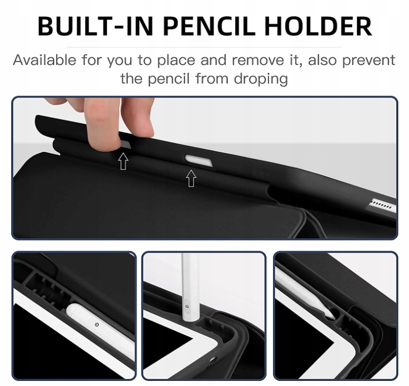 ETUI S-PENCIL DO APPLE iPad Air 3 10.5 + RYSIK POJEMNOŚCIOWY