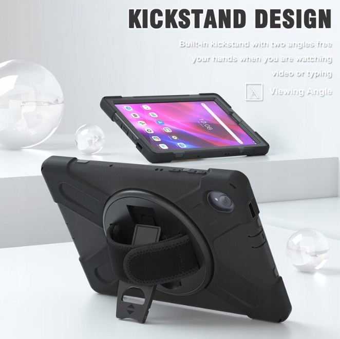 ETUI PANCERNE CASE DO LENOVO TAB K10 10.3 2021 TB-X6C6X X6C6F + RYSIK