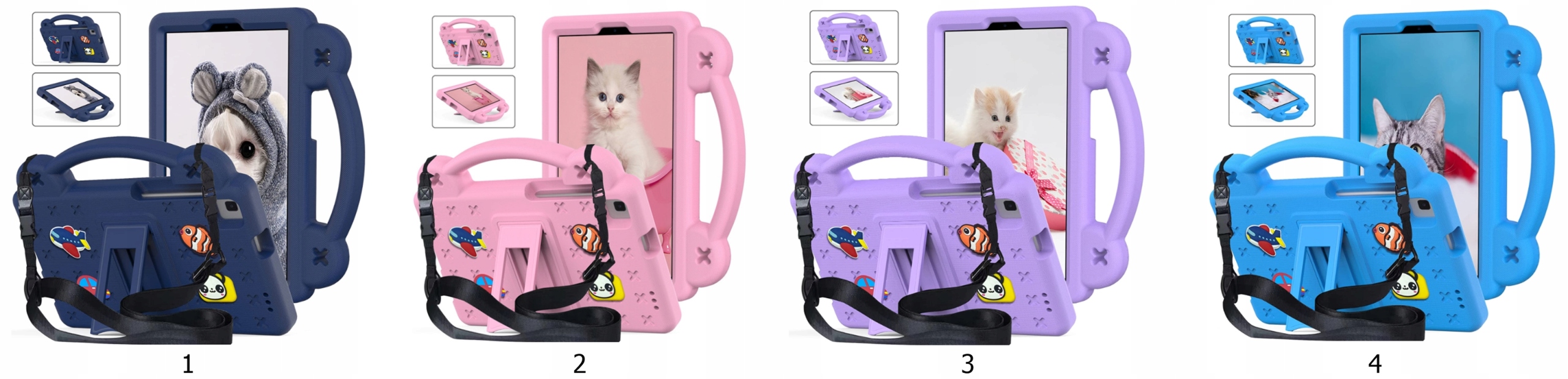 ETUI DO SAMSUNG GALAXY TAB A7 LITE 8.7 T220 T225 + RYSIK