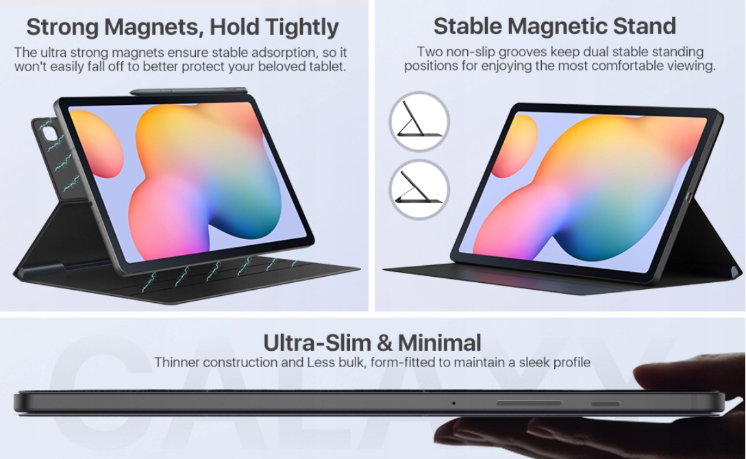 ETUI DO SAMSUNG GALAXY TAB S6 LITE 10.4 + SZKŁO