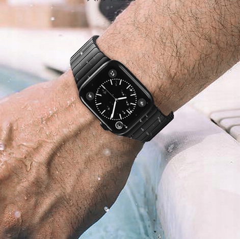 PASEK BRANSOLETA STEEL DO APPLE WATCH 45/44/42mm