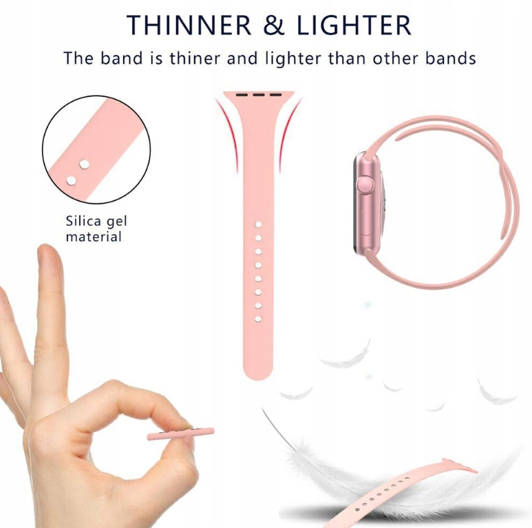 PASEK OPASKA DO APPLE WATCH 1 2 3 4 5 6 7 8 9 38MM 40MM 41MM SE + SZKŁO