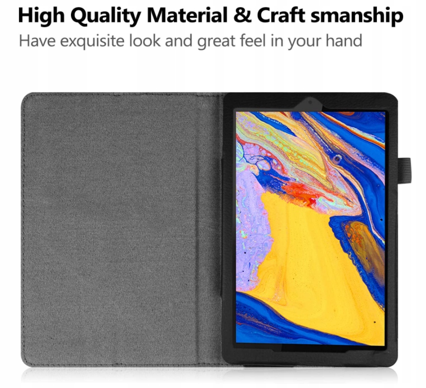 ETUI LENOVO TAB M8 8" 3GEN. TB-8506X 8506F 8505 + SZKŁO HARTOWANE + RYSIK