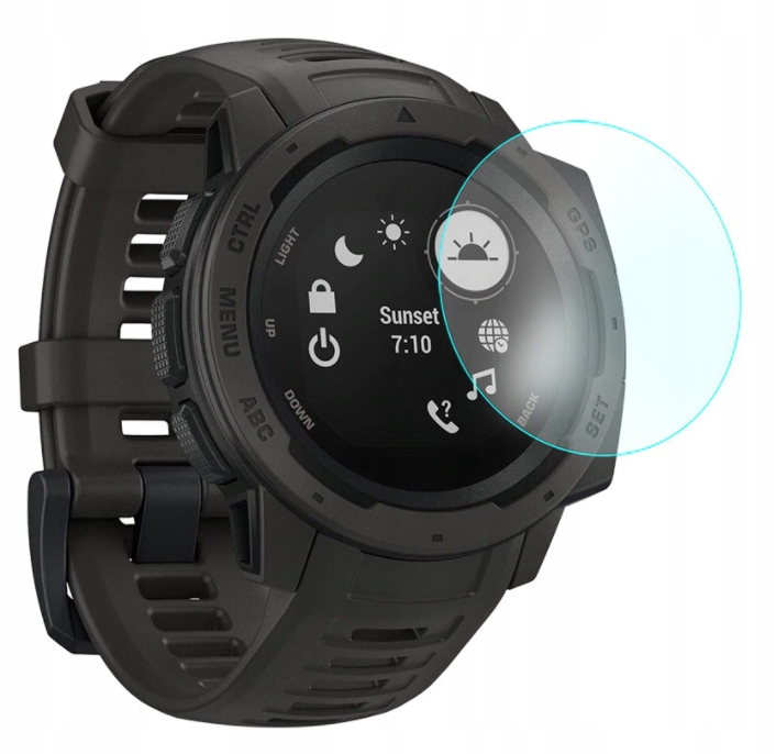 ETUI SILIKONOWE GARMIN INSTINCT + SZKŁO