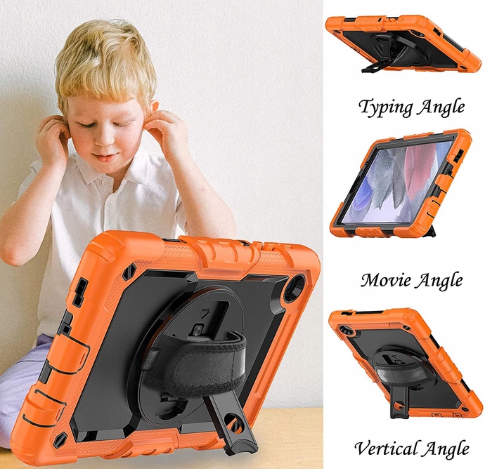 ETUI SAMSUNG GALAXY A7 LITE 8.7 T220 T225 + SZKŁO HARTOWANE + RYSIK