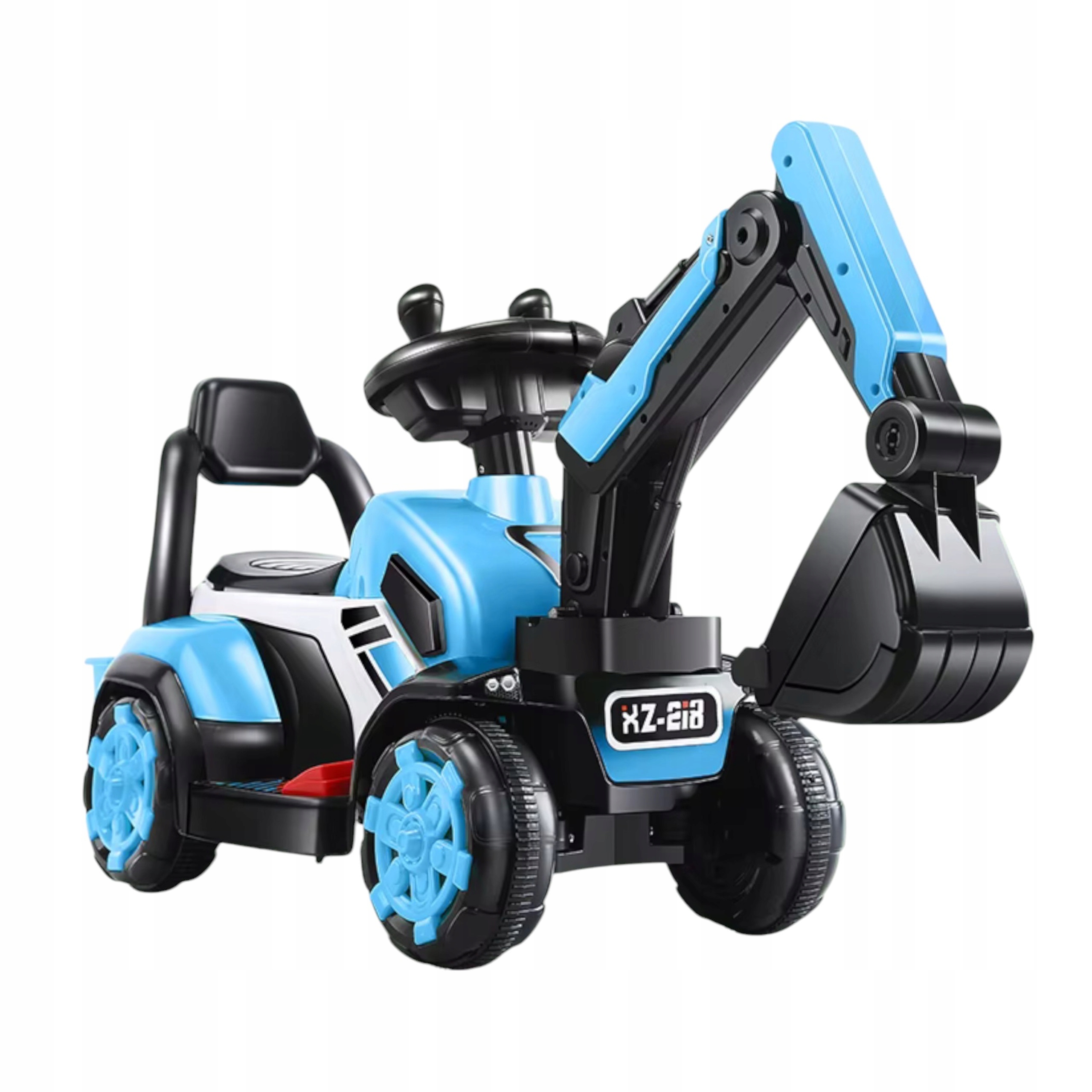 Excavator electric pentru copii, Luxma, model XZ-219, 2 viteze