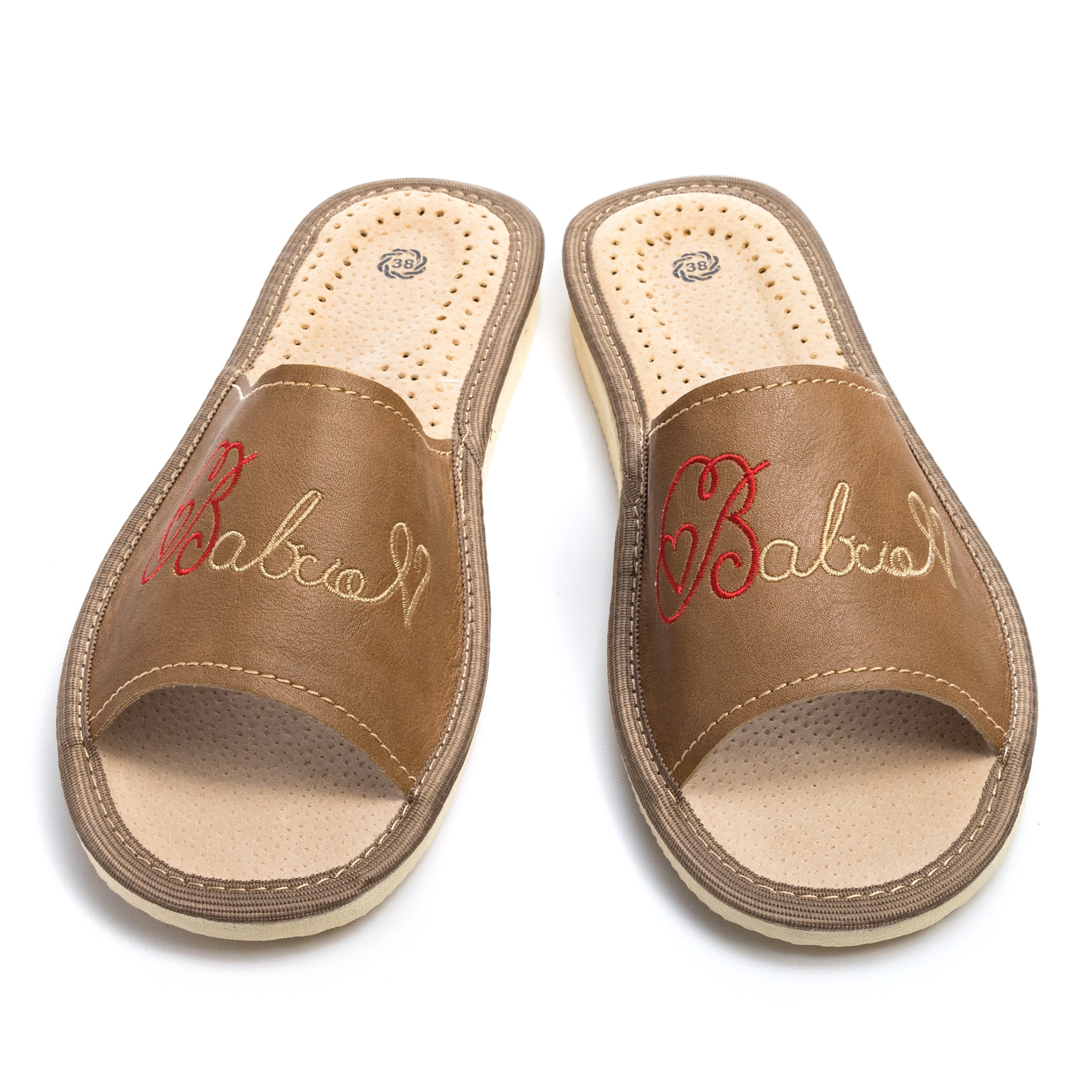 Kapcie Damskie PREZENT Dla Babci Pantofle Wygodne Produkt Polski 36-41