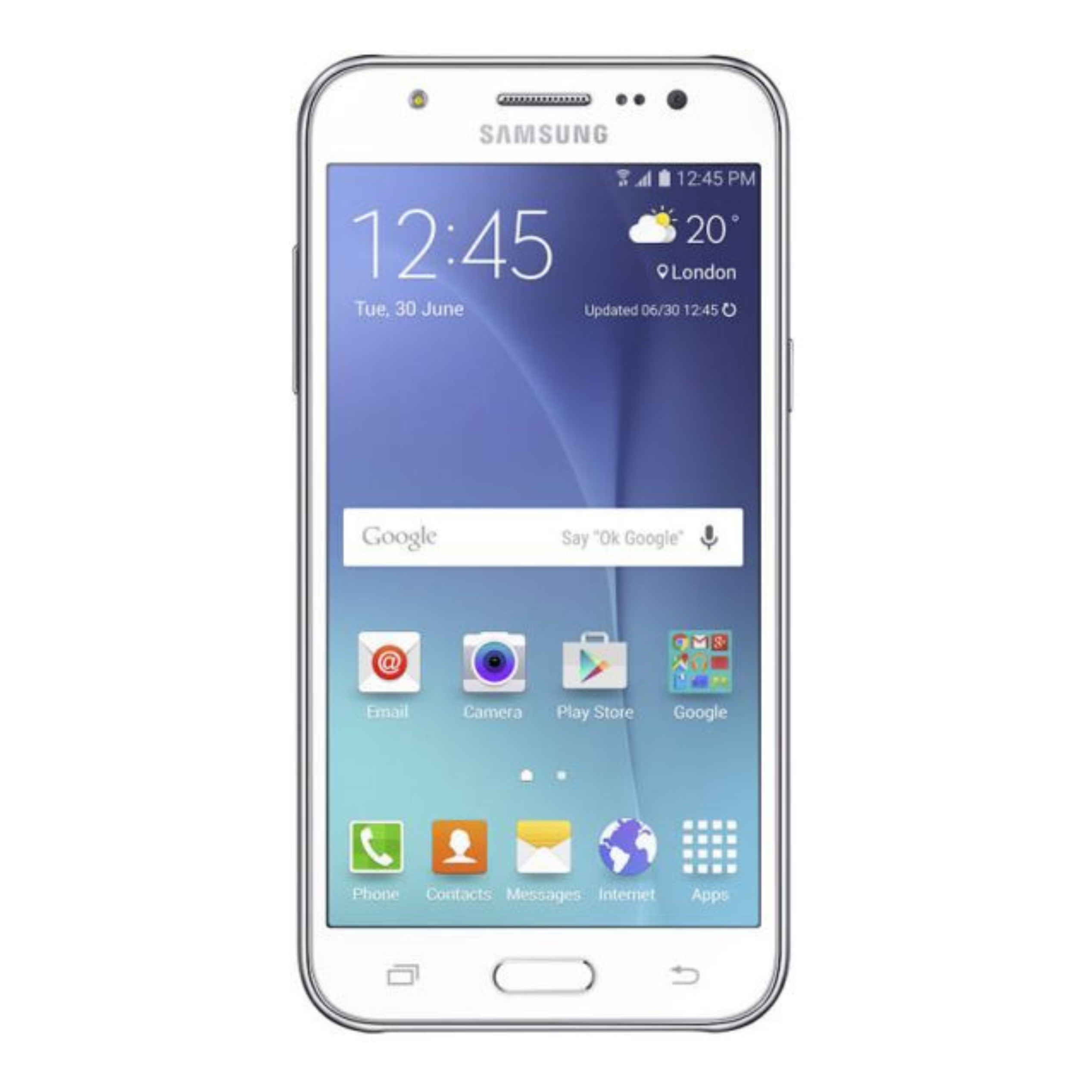 Samsung Galaxy J5 2/8GB 4G LTE J500FN Bianco Sbloccato  Condizione: Accettabile – immagine 2