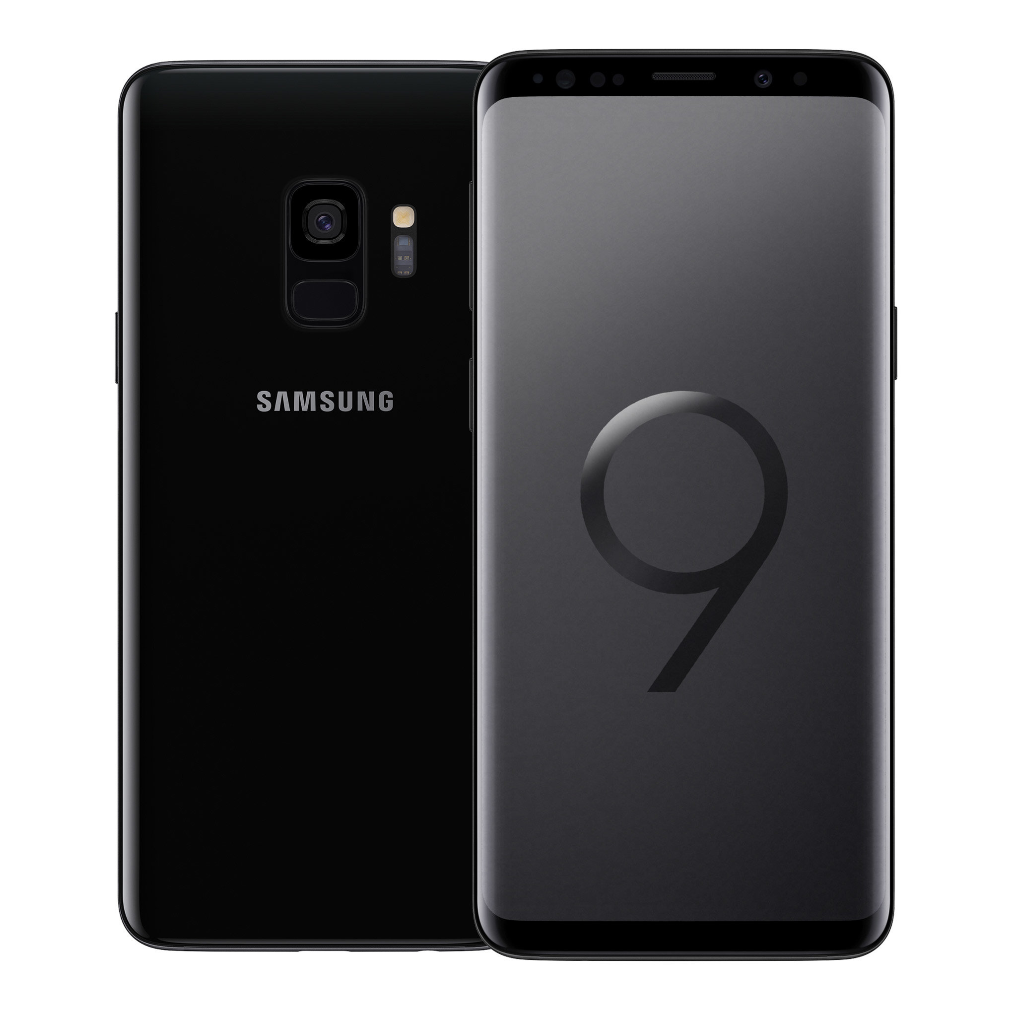 Samsung Galaxy S9 G960F Schwarz ohne Simlock | Displayglasriss – zdjęcie główne