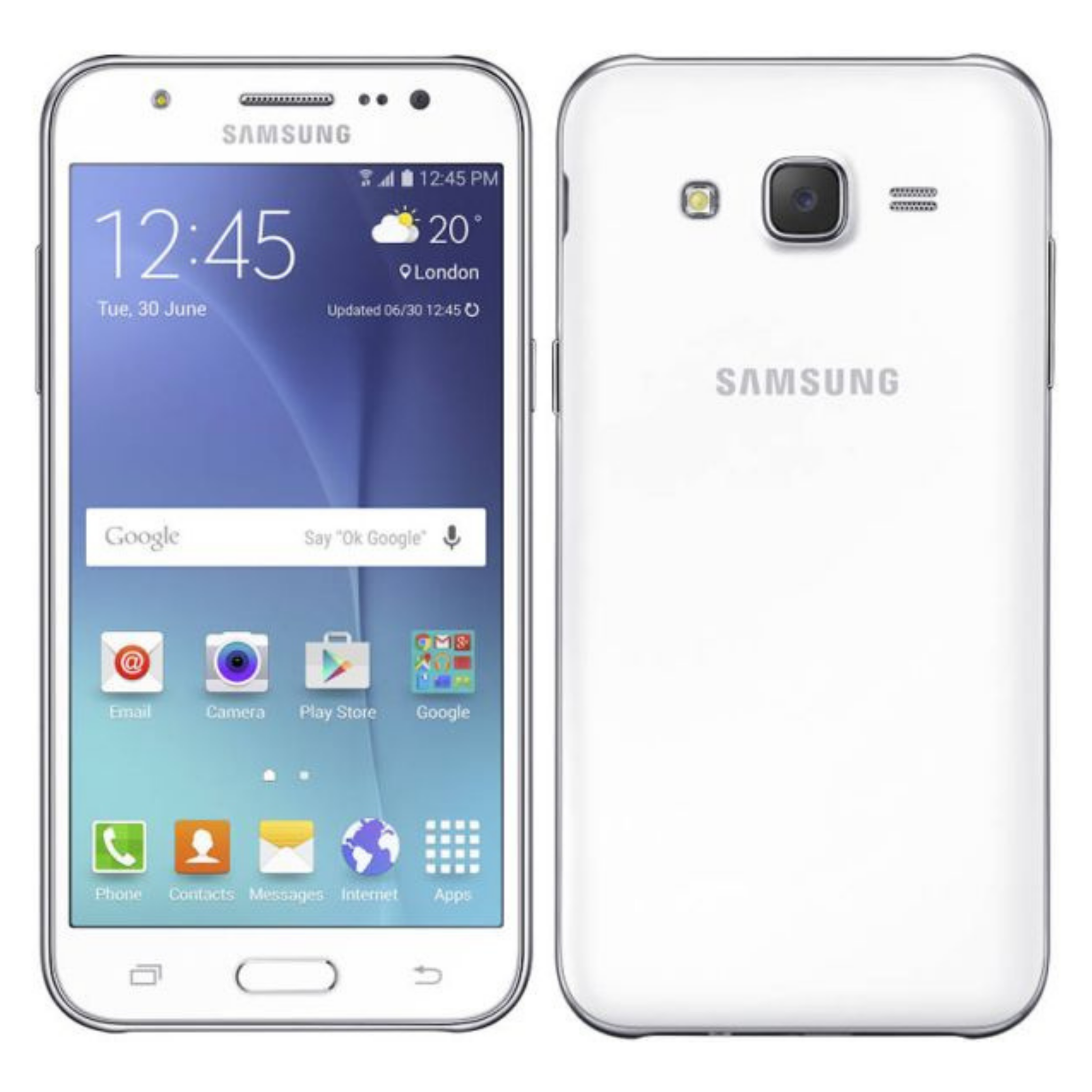 Samsung Galaxy J5 2/8GB 4G LTE J500FN Bianco Sbloccato  Condizione: Accettabile – immagine principale