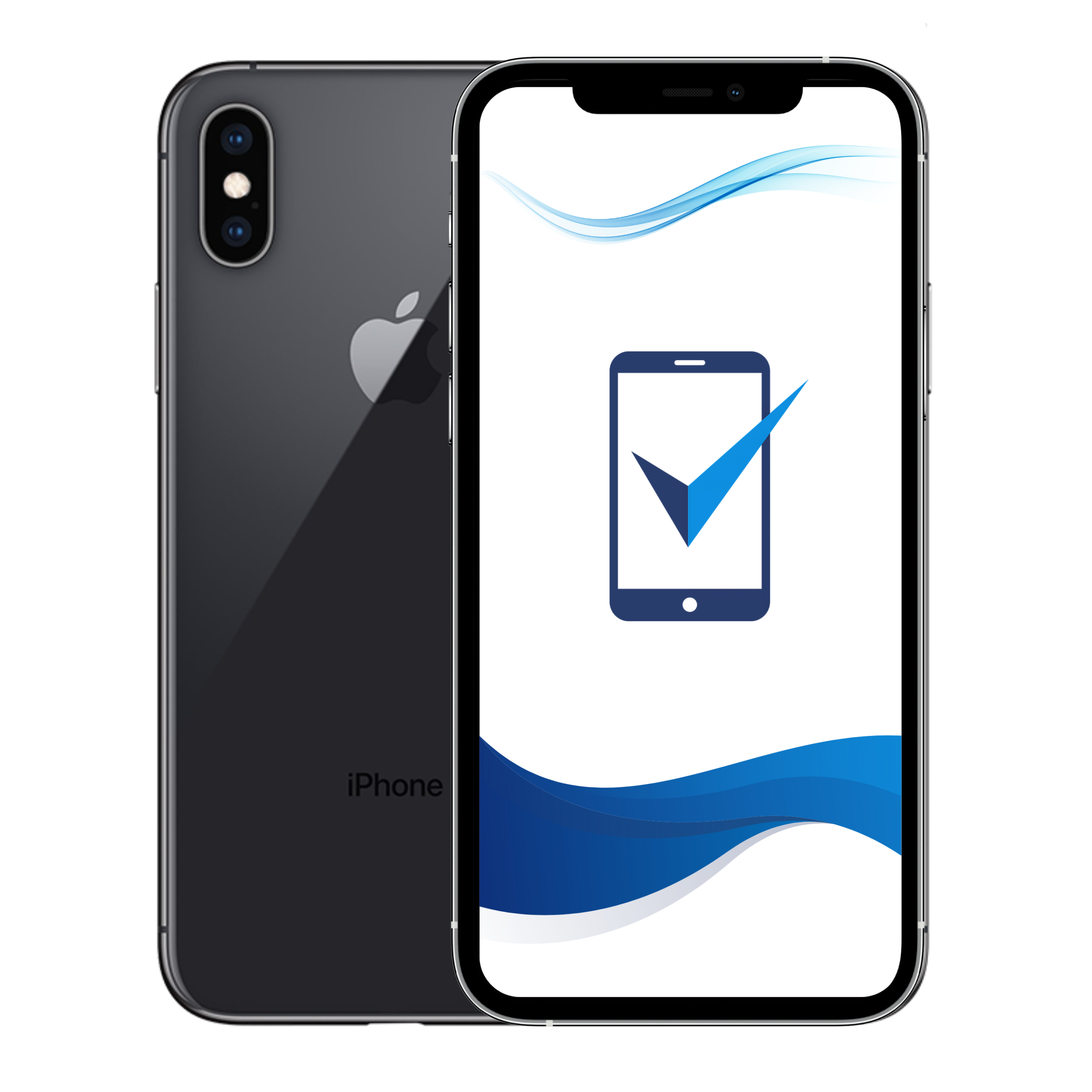Apple iPhone X 64Go LTE NFC OLED 12Mpx IP67 Gris Garantie Reconditionné correct – image principale