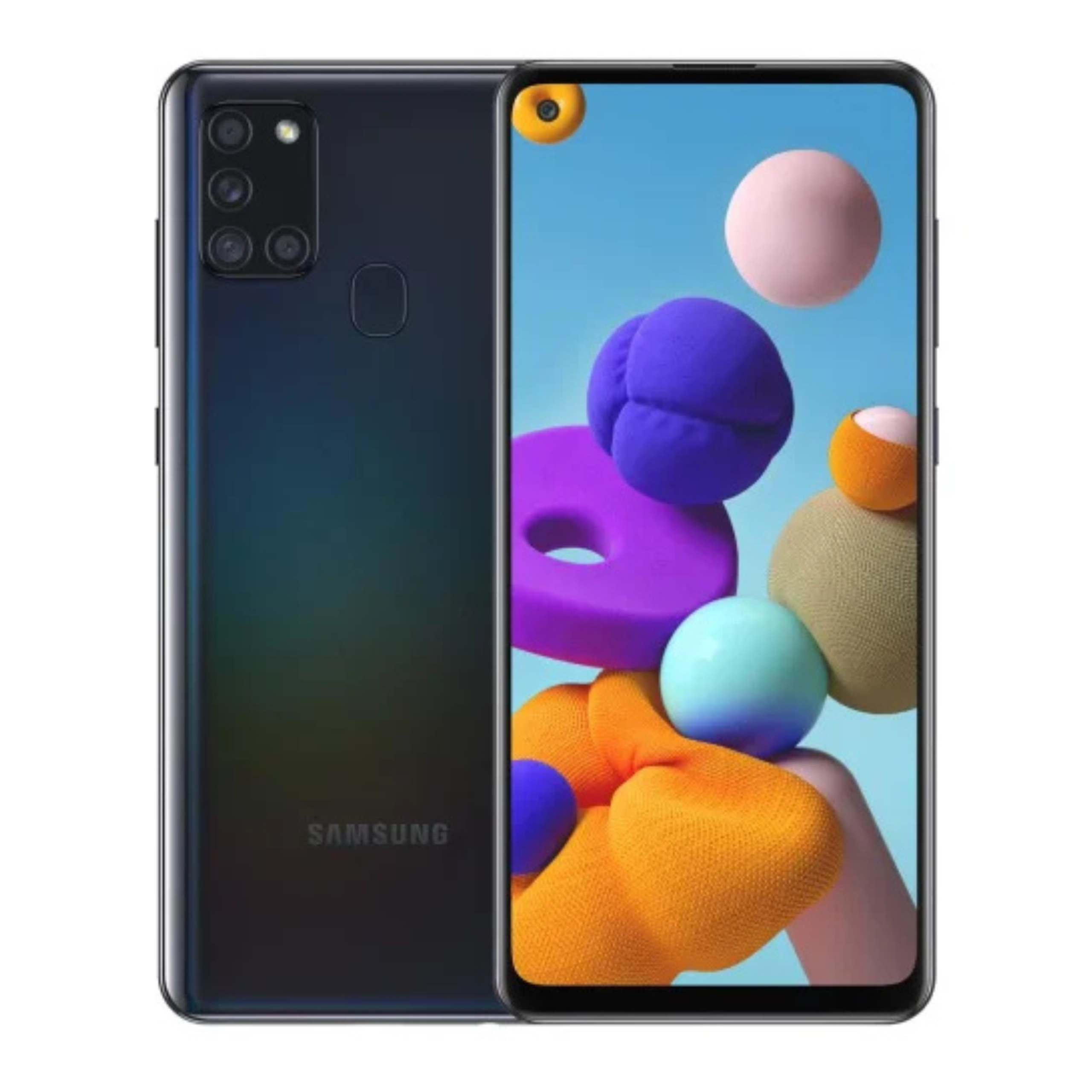 Samsung Galaxy A21s 3/32GB LTE 60Hz A217F/DS Nero | Condizione: Buono – immagine principale