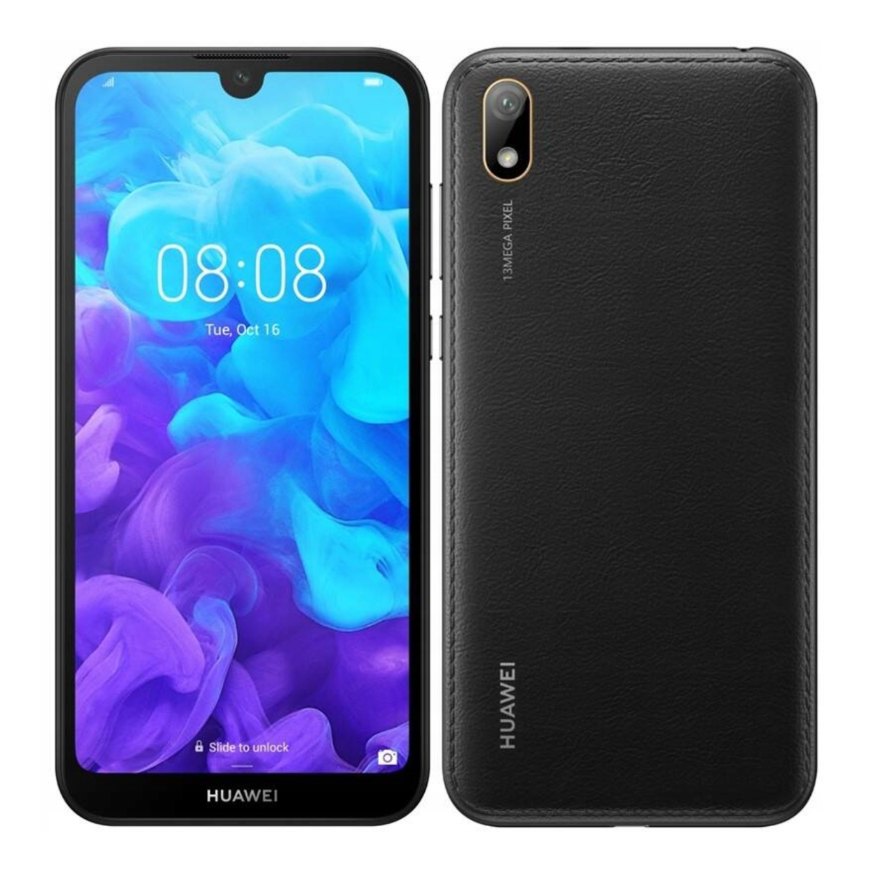 Huawei Y5 2019 AMN-LX9 2/16GB LTE Dual SIM Schwarz Simlockfrei Zustand: Sehr gut – Hauptbild