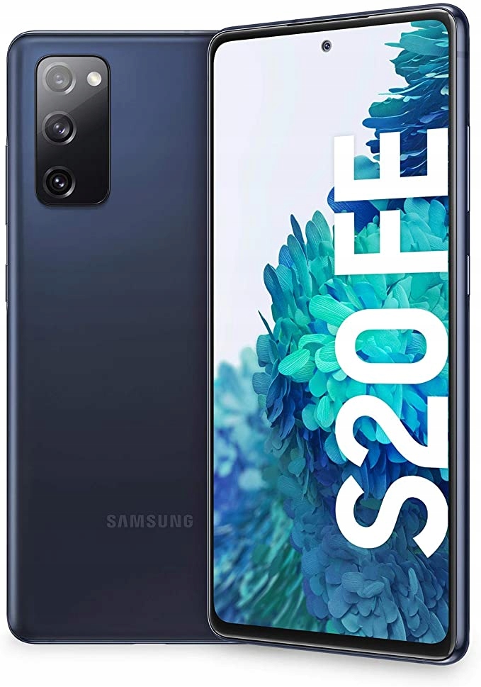 Smartphone Samsung Galaxy S20FE (G780G/DS) Bleu | Petite fissure verre écran – zdjęcie główne