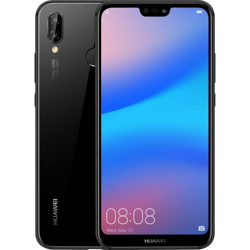Huawei P20 Lite 4/64GB LTE ANE-LX1 Smartphone Black | New | PhoneSpot