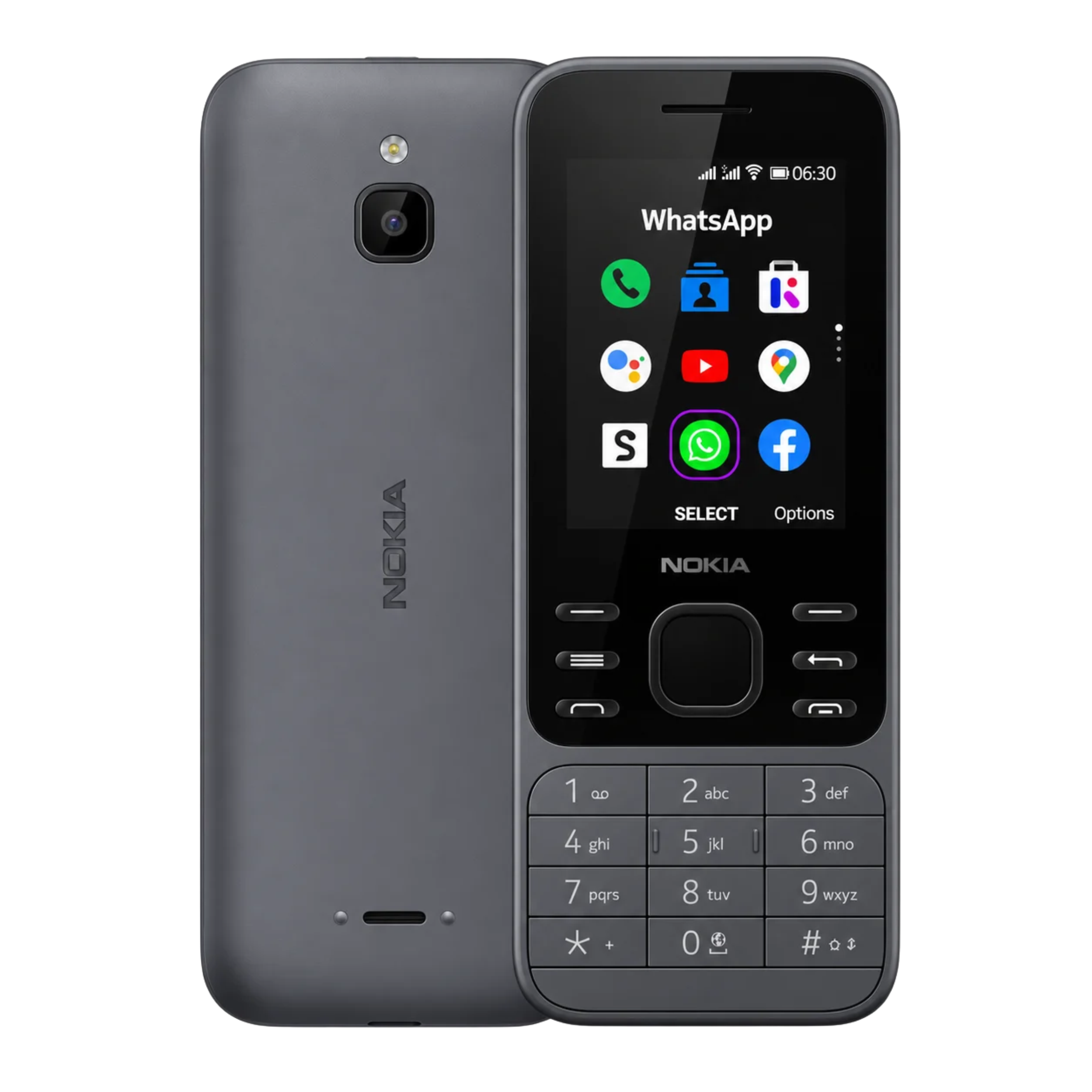 Handy Nokia 6300 LTE Dual SIM TA-1285 Schwarz | Zustand: Gut – Hauptbild