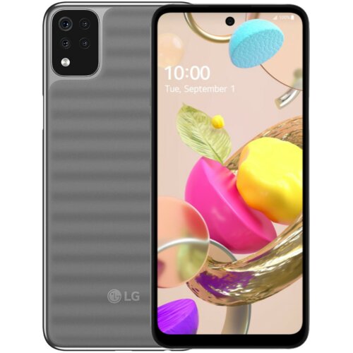 Smartphone LG K42 LM-K420EMW Grau ohne Simlock Garantie | Helle Flecken – zdjęcie główne