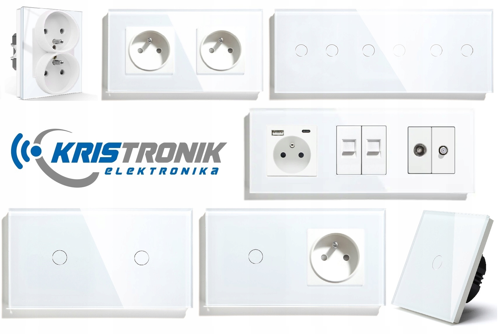 DOTYKOWY WŁĄCZNIK IMPUSLOWY 12-24V MONOSTABILNY WYŁĄCZNIK SZKLANY 1G