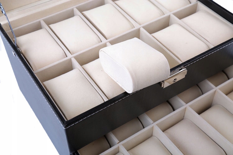 PUDEŁKO ETUI ORGANIZER SZKATUŁKA NA ZEGARKI 20szt 6