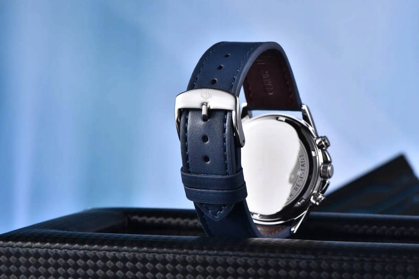 CZARNY ZEGAREK MĘSKI BENYAR NA SKÓRZANYM PASKU ELEGANCKI CHRONOGRAF PUDEŁKO 10 CZARNY ZEGAREK MĘSKI BENYAR NA SKÓRZANYM PASKU ELEGANCKI CHRONOGRAF PUDEŁKO 10