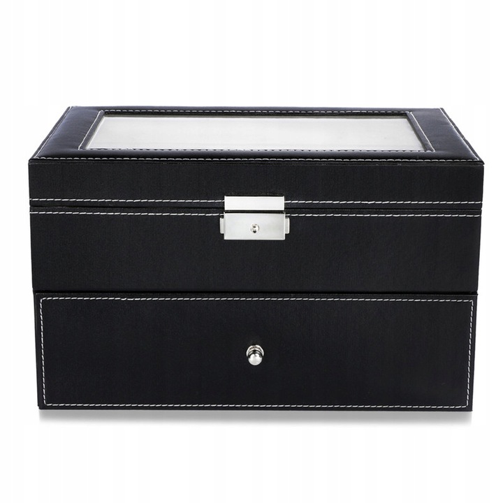 PUDEŁKO ETUI ORGANIZER SZKATUŁKA NA ZEGARKI 20szt 4