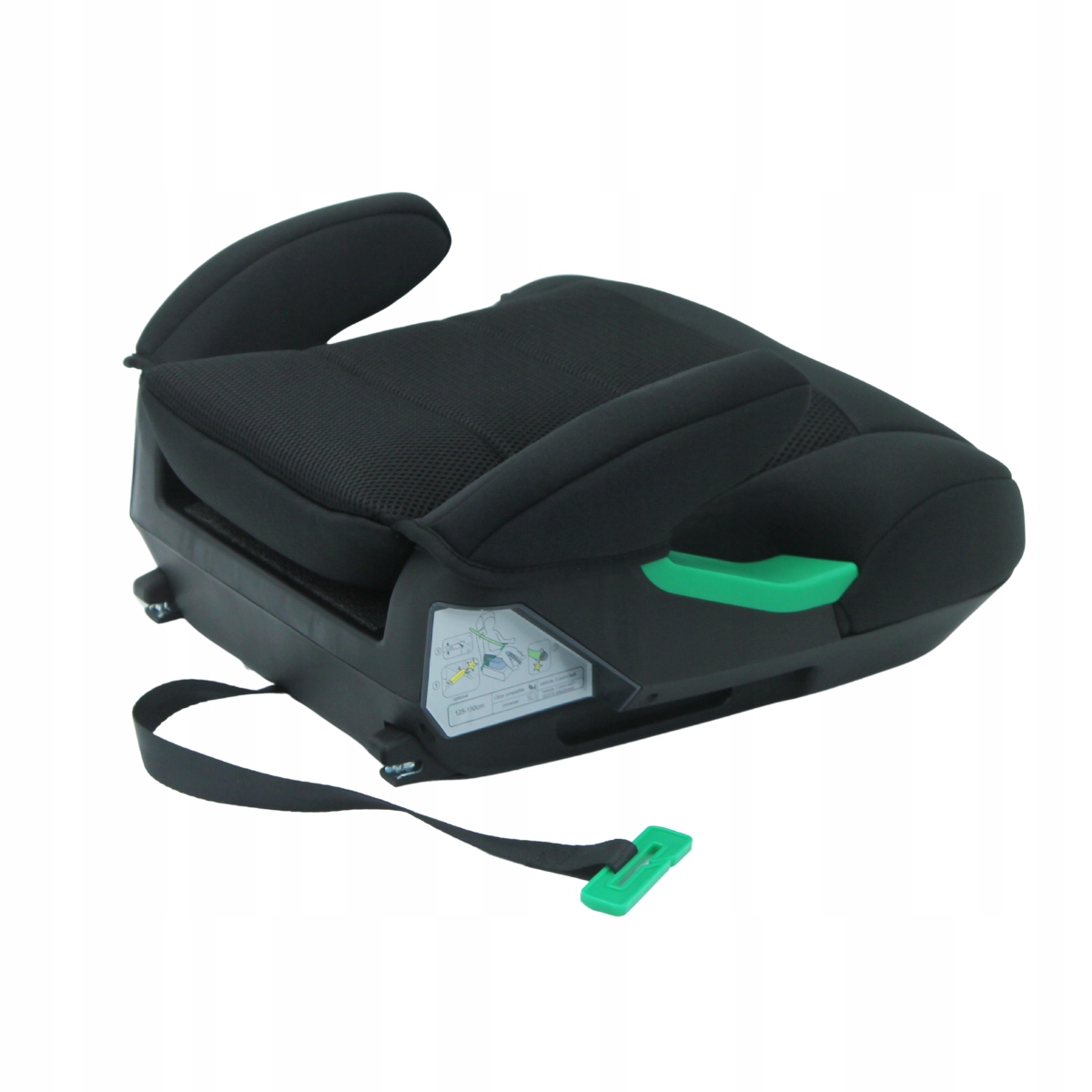 YOSA TeraBolster ブラック FOTELIK BOOSTER PODSTAWKA SIEDZISKO SORINO ERIS ISOFIX