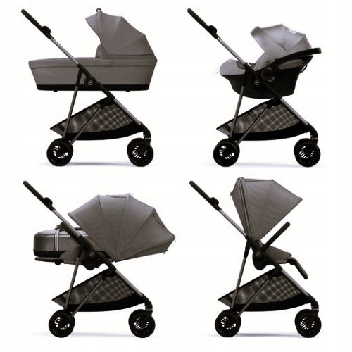 Cybex Melio Carbon 2025 ブラック　即購入OK CYBEX MELIO Carbon 2025 - innowacyjny wózek spacerowy