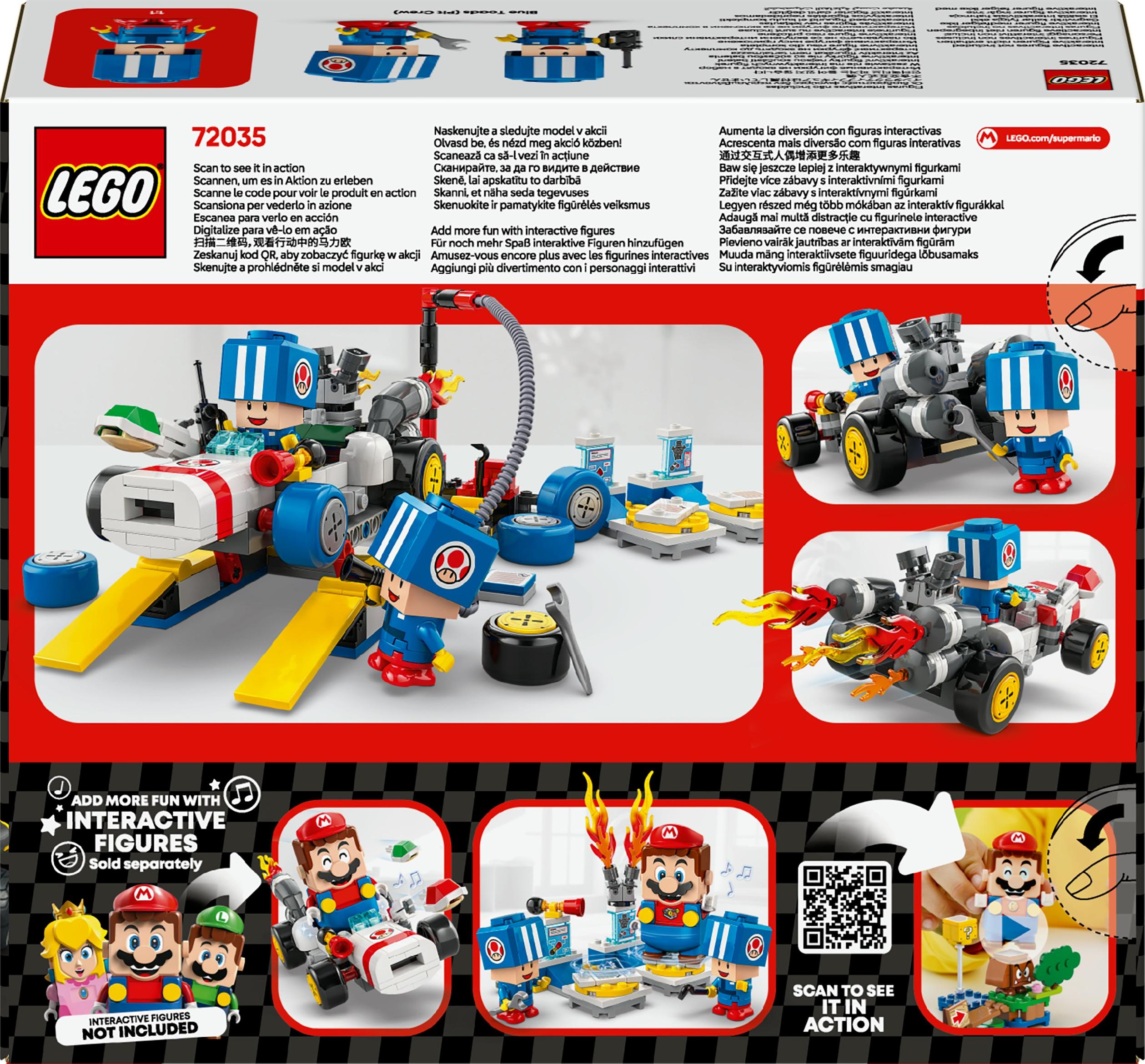LEGO Super Mario 72035 Mario Kart - Toad i jego garaż Świat