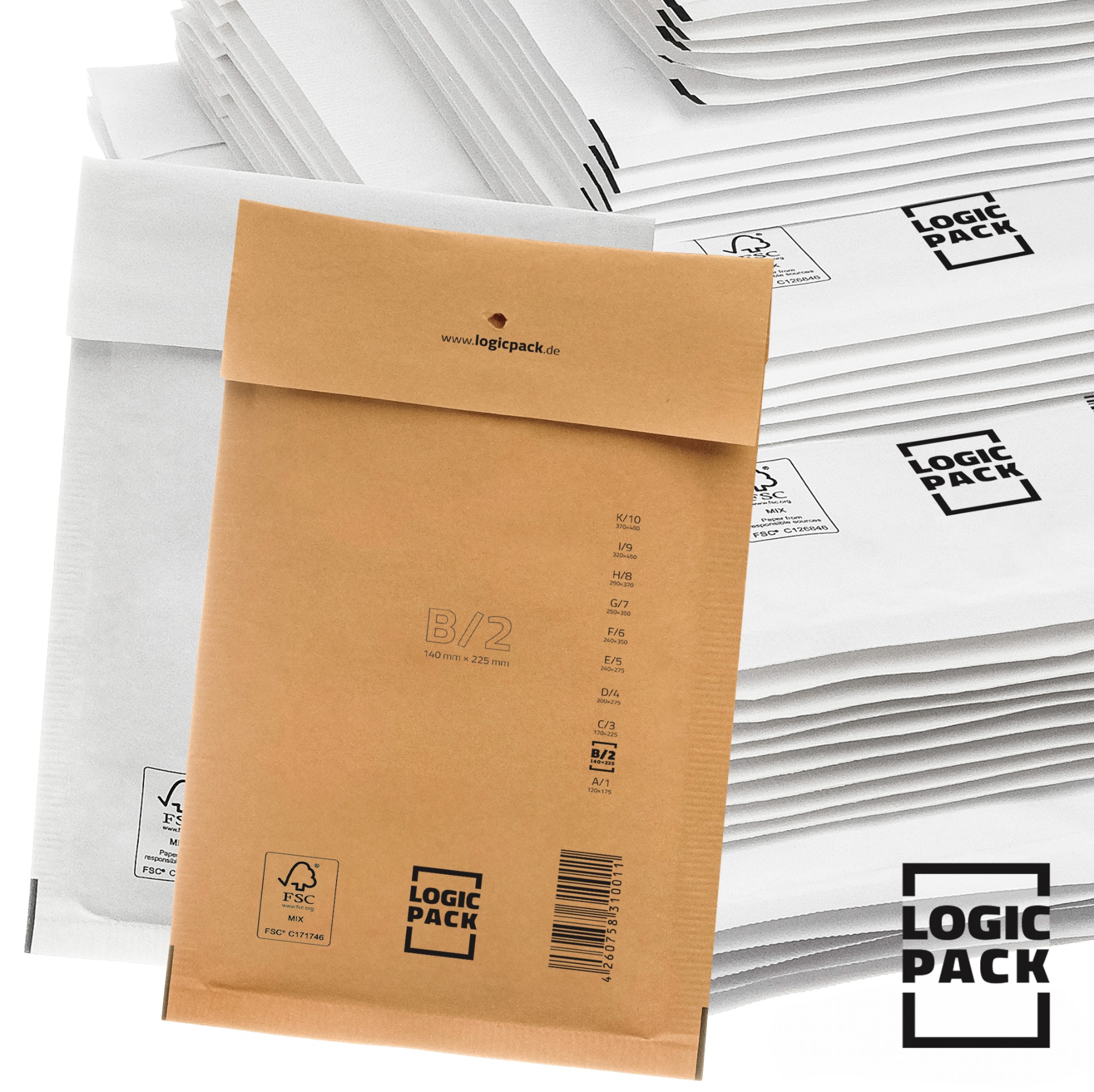 Luftpolstertaschen – große Auswahl - reißfest & gepolstert