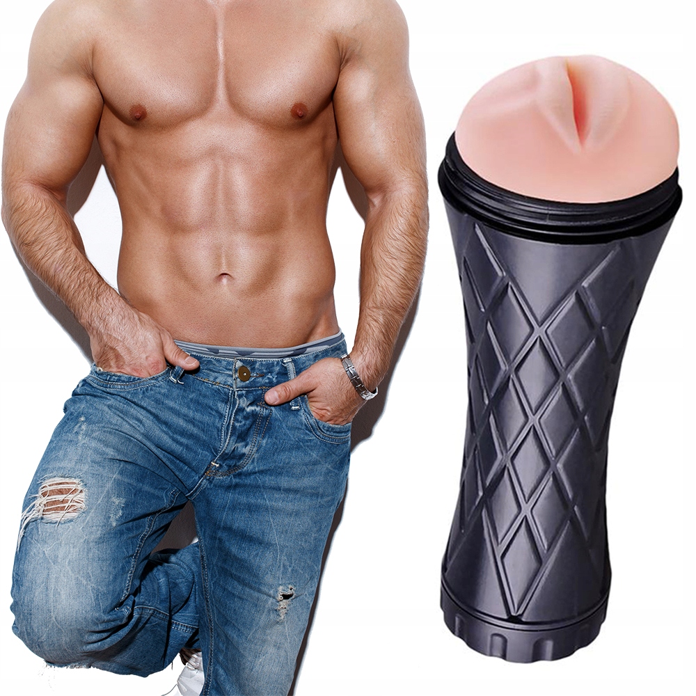 Masturbator z otworem w kształcie ust.