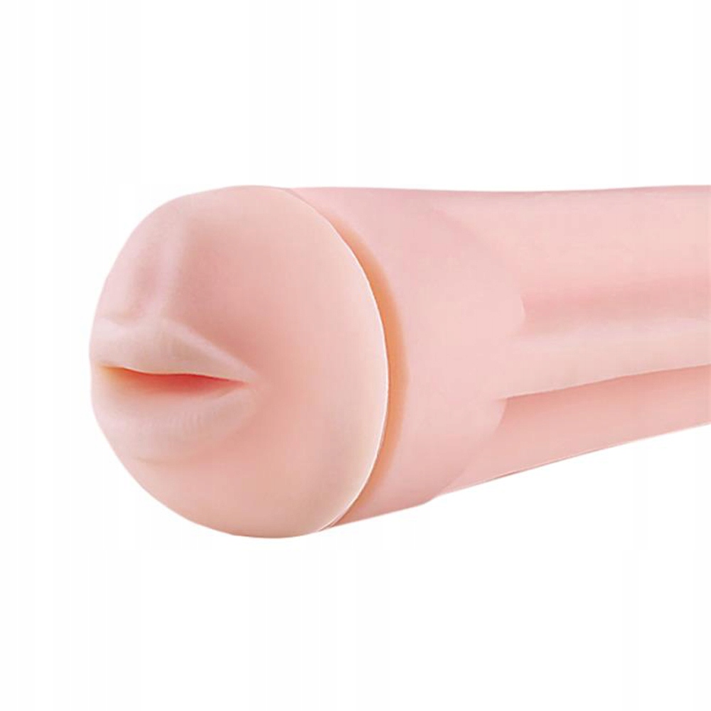 Masturbator z otworem w kształcie ust.